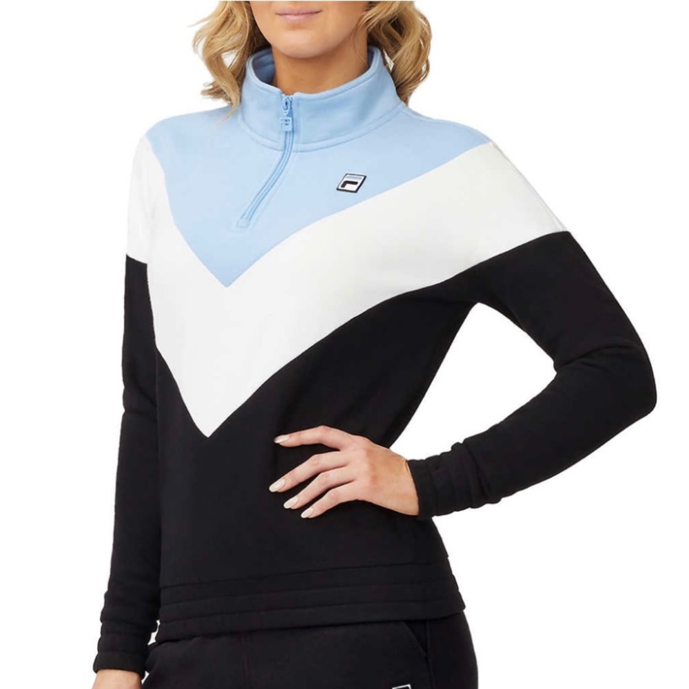 🆕🧥Fila Ladies' 1/4 Zip Pullover Sweatshirt
